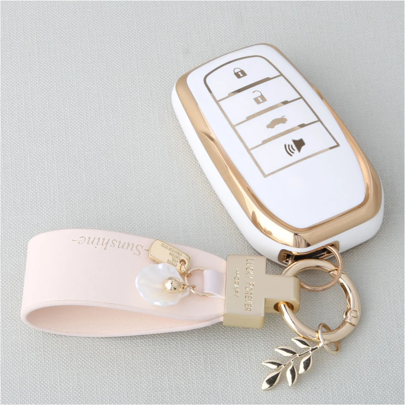 2/3/4 кнопочный автомобильный чехол для Toyota RAV4 HARRIER Hilux Fortuner Land Cruiser Crown Highland Prado Yaris