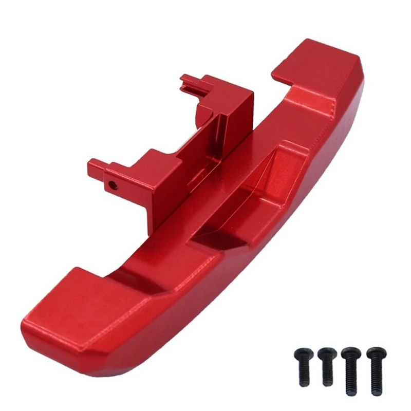 

Металлический задний бампер, черный бампер 9734 для Traxxas TRX4M TRX-4M Bronco 1/18, обновленные детали для радиоуправляемого гусеничного автомобиля, аксессуары OP 1