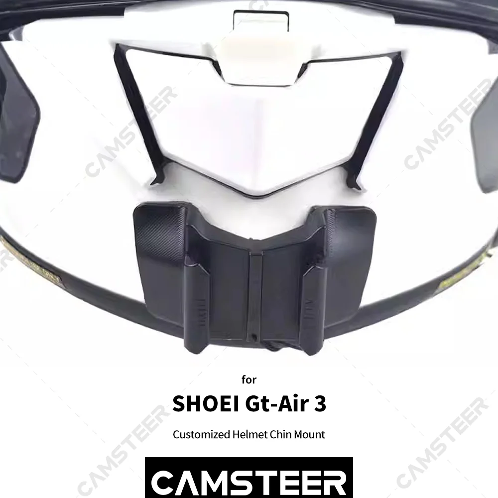 Фото Для SHOEI GT Air 3, изготовленное на заказ алюминиевое крепление на подбородке для GoPro Hero 13 12 11 10 Insta360 X4 X3 Ace pro DJI Action 5pro 4 Camera №1
