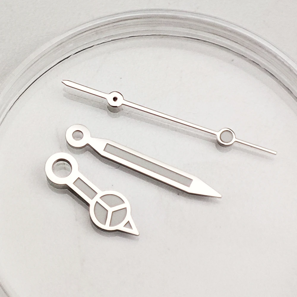 NH35 NH36 watch hands Accessories Mechanical hands for Seiko NH35 NH36 4R35 7S26 movement C3 green luminous Watch Case Parts