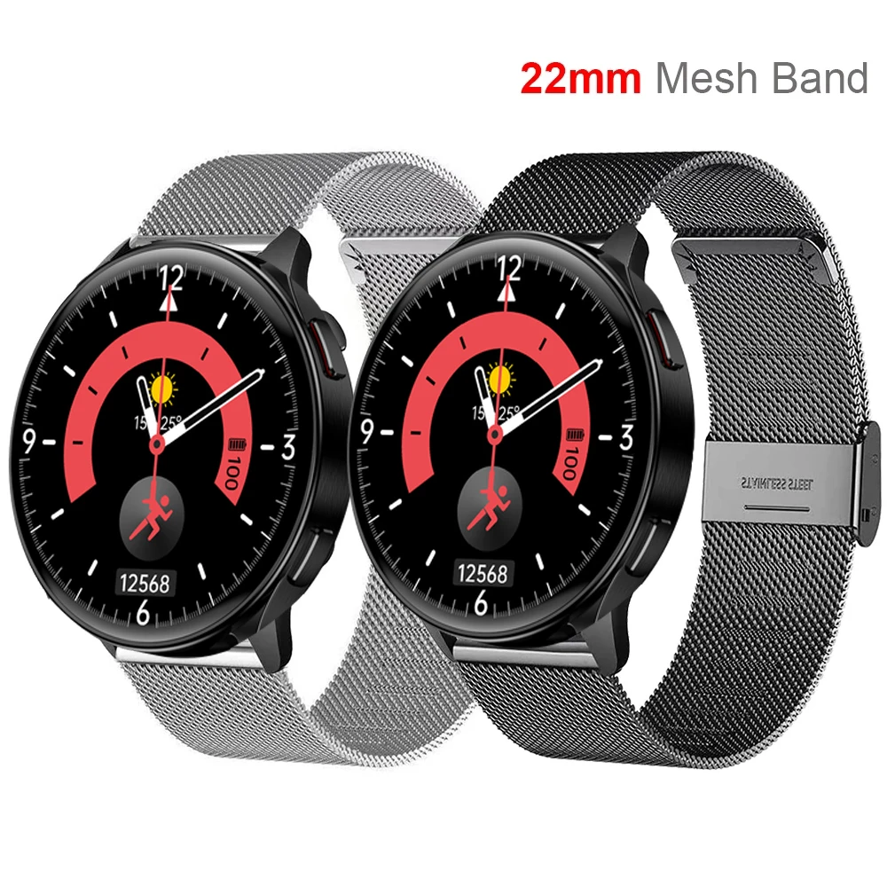 

Mesh Watch Band for Samsung Galaxy Watch 4 6 Classic Bracelet Wrist Strap Loop for Galaxy Watch 5 Pro Watchband Accessories