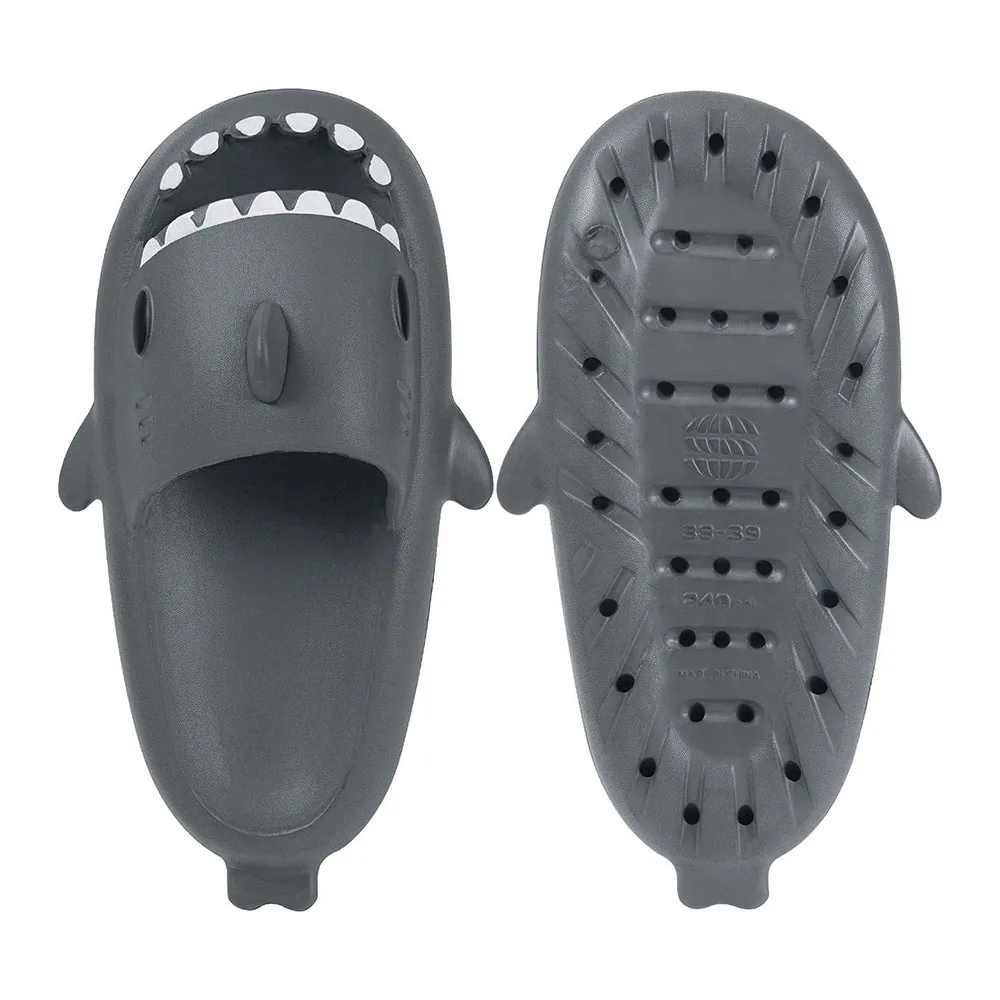 Мужские и женские тапочки Bebealy Shark Slides