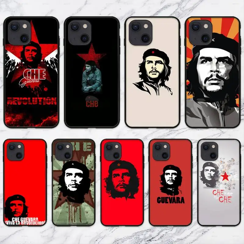 

Чехол Che guevara для телефона с изображением лидера сигар для iPhone 11 12 Mini 13 14 Pro XS Max X 8 7 6s Plus 5 SE XR