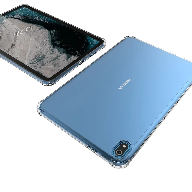 Чехол для планшета Nokia T20 10 4 дюйма 2022 прозрачные воздушные мешки мягкий