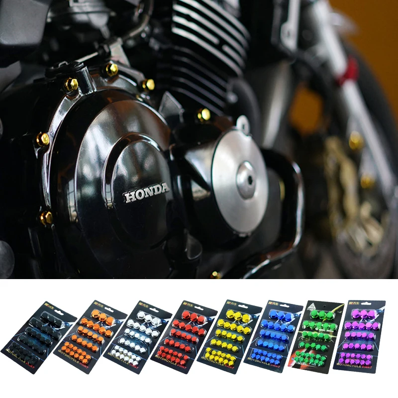 

30 Pcs/set Motorcycle Head Screw Cover Decorative Parts Car Wheel Nut Caps Protection Covers Caps Anti-Rust Auto Hub Screw Cover