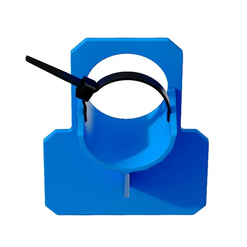 

1PC Swimming Pool Pipe Holder Mount Supports Pipes 30-37mm For Above Ground 32mm 38mm Hose Outlet With Cable Tie