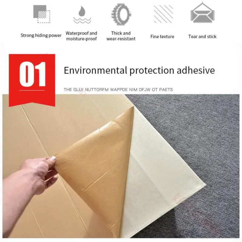 Foam 3D Wall Stickers Brick Self Adhesive Wallpaper Panels Home Decor Living Room Bedroom Decoration Bathroom Sticker