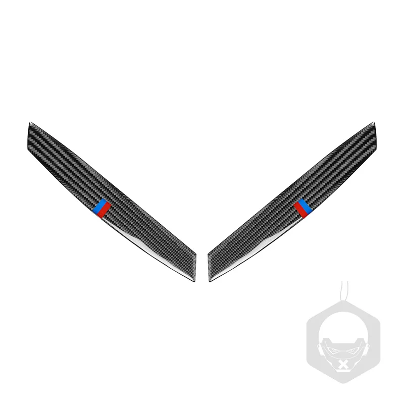 

For BMW Z4 E85 2003-2008 Carbon Fiber Stickers Black Color Door Grips Interior Trim Door Pull Cover Car Styling Accessories