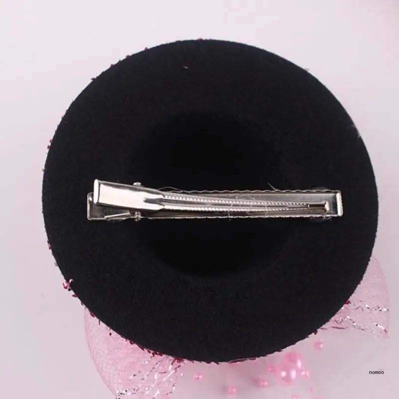 Цветочный чародей Блестящая сетка Чародей для девочек Шляпа чаепития