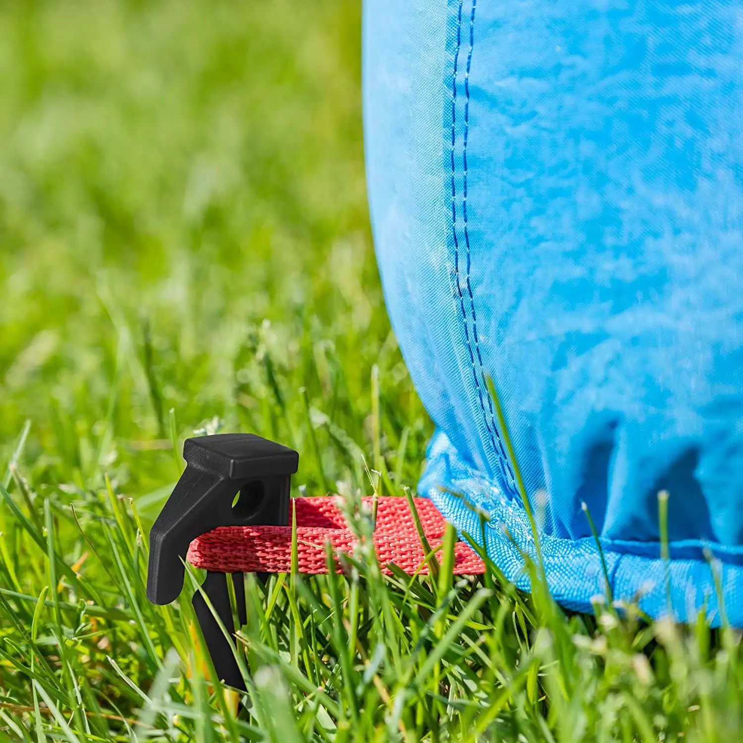 24 шт. пластиковые надувные колья 8 дюйма дворовые анкерные украшение для сада