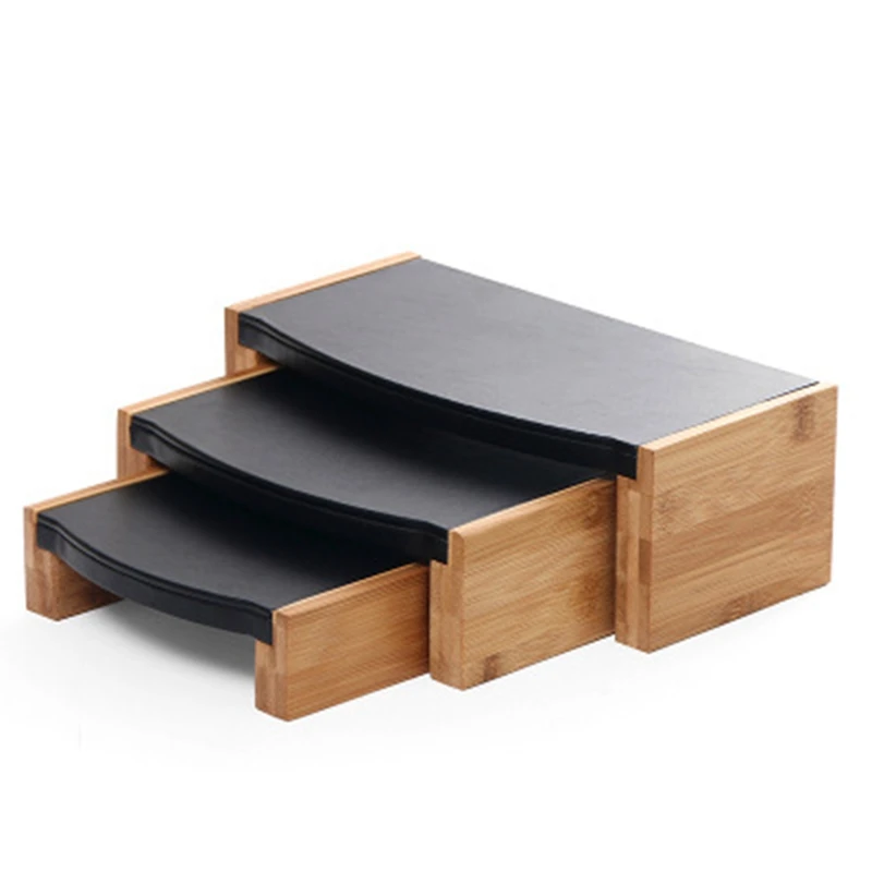 

Men And Women PU Leather Pendant Necklace Display Stand Bracelet Ring Earring Jewelry Storage Rack