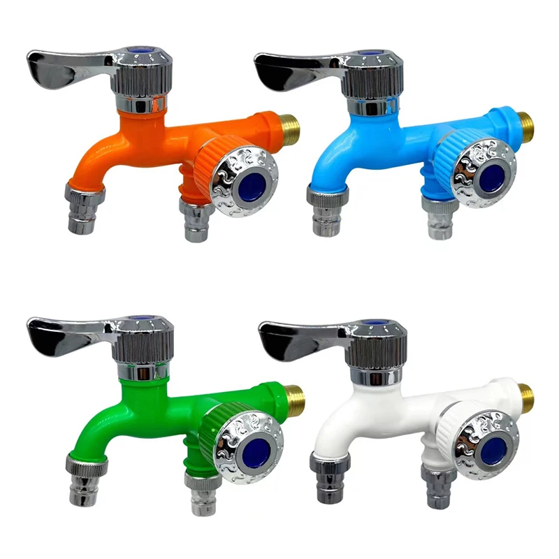 Универсальный переходник для смесителя с двумя выходами 1/2 дюйма