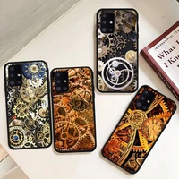steampunk amino pattern phone case for samsung galaxy a s note 10 12 20 32 40 50 51 52 70 71 72 21 fe s ultra plus