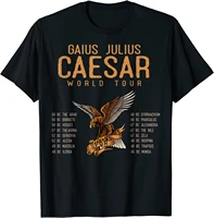 spqr ancient rome julius caesar world tour roman history t shirt short sleeve casual cotton o neck summer tees