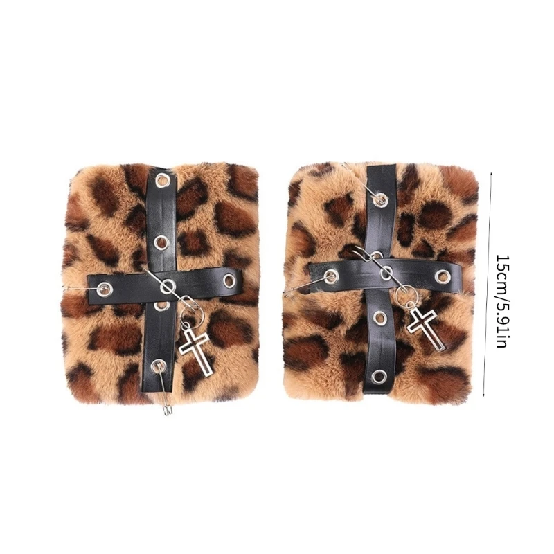 Новый стиль зимние перчатки с меховыми рукавами теплые наручные для