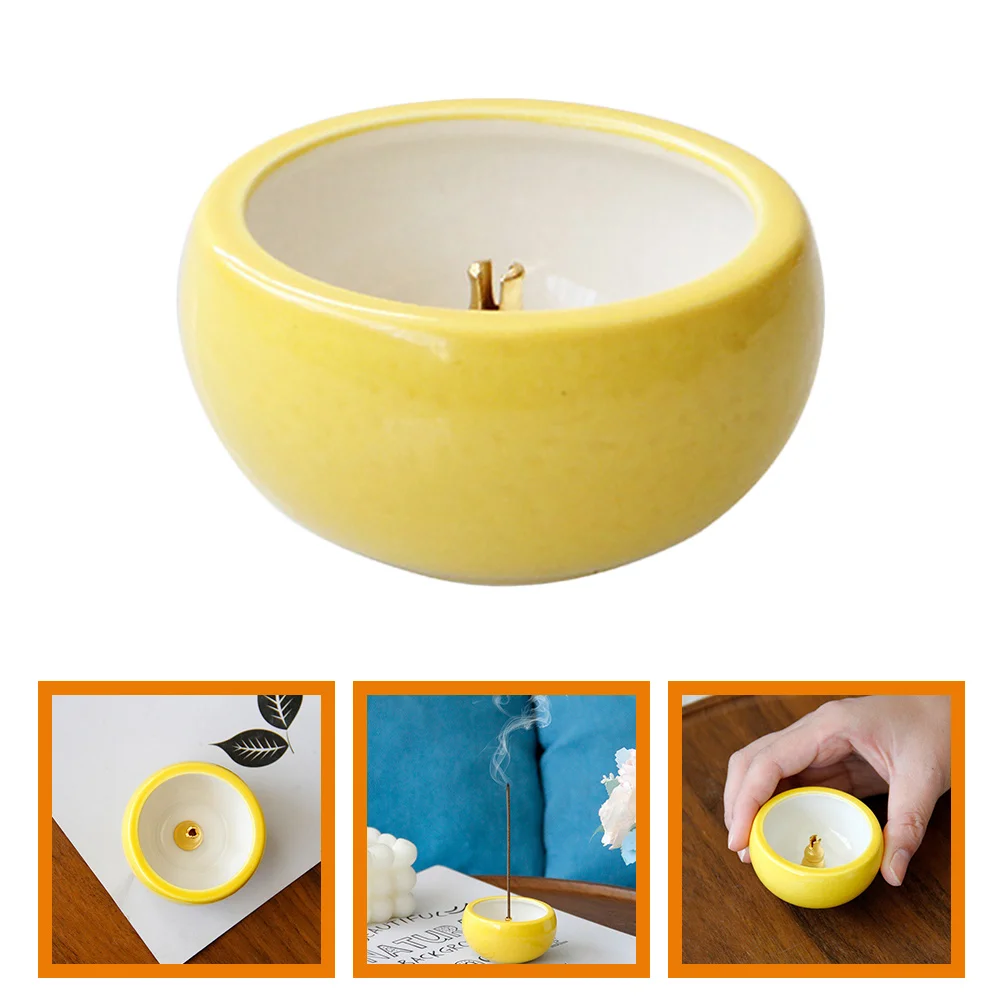 

Burner Stick Holder Ceramic Tabletop Aroma Burner Retro Burner