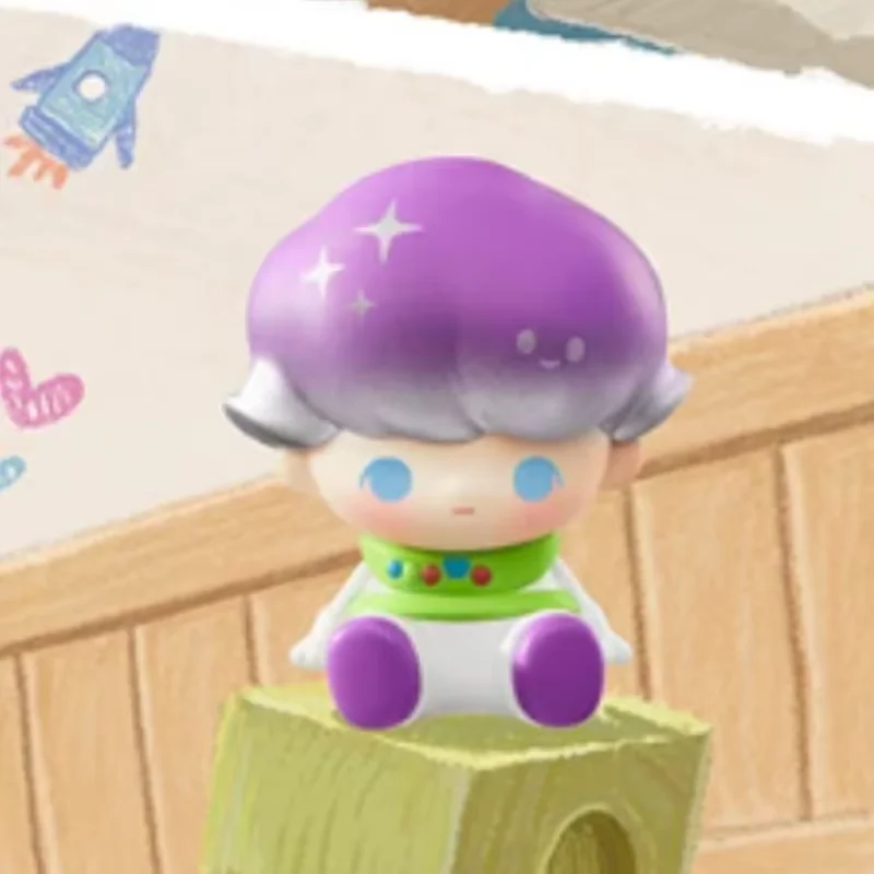 Фото POPMART POP BEAN DIMOO WORLD PIXAR Series: Мини-фигурки в слепых коробках, коллекционные игрушки, настольные украшения, аниме-фигурки, милые игрушки №5