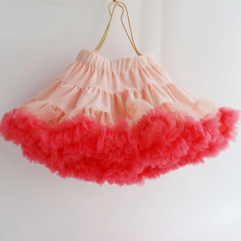 

Baby Girls Lolita Petticoat Children A-Line Puffy Tutu Dress Layered Tulle Ballet Dance Pettiskirts Kids Spanish GZB155