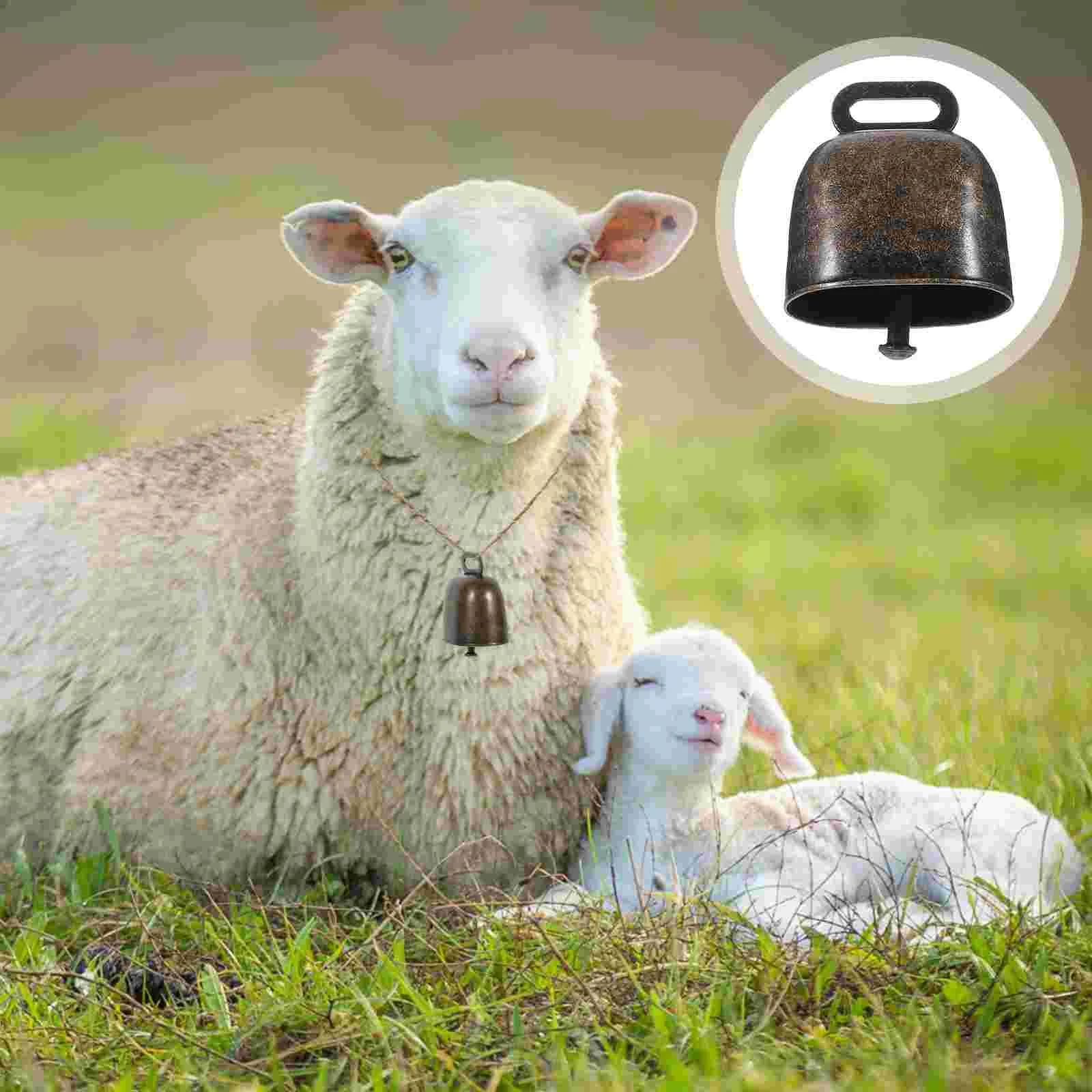 

12pcs Iron Cattle Bells Sheep Bell Pet Collar Hanging Bell Ornaments Xmas Bells