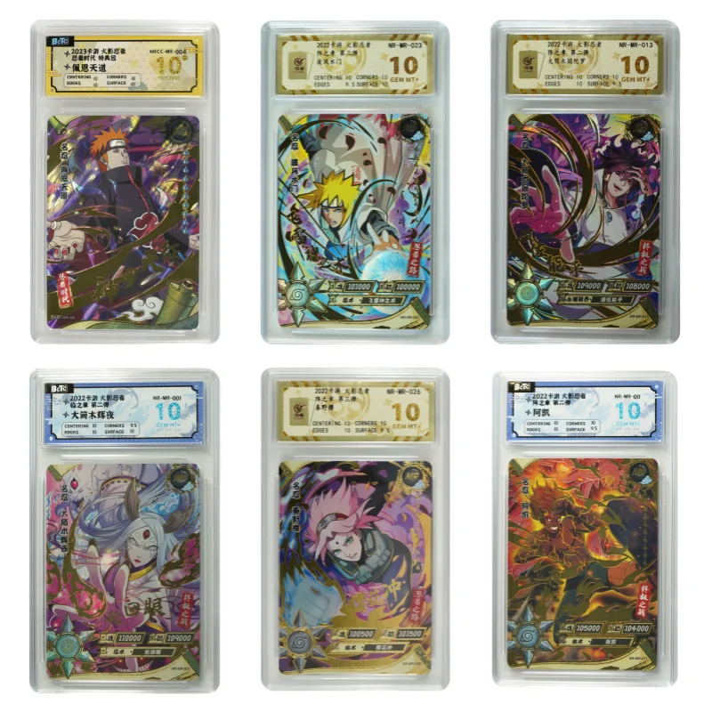 Наруто-консервация 10-точечная карта Payne Tendo Akaibo Feng Shuimen Otsutsuki Kaguya Haruno Sakura Uchiha Obito Game