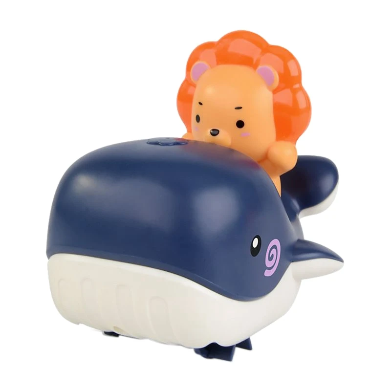 Детские игрушки для купания Заводной Кит Заводная машина Играет в воду Бассейн