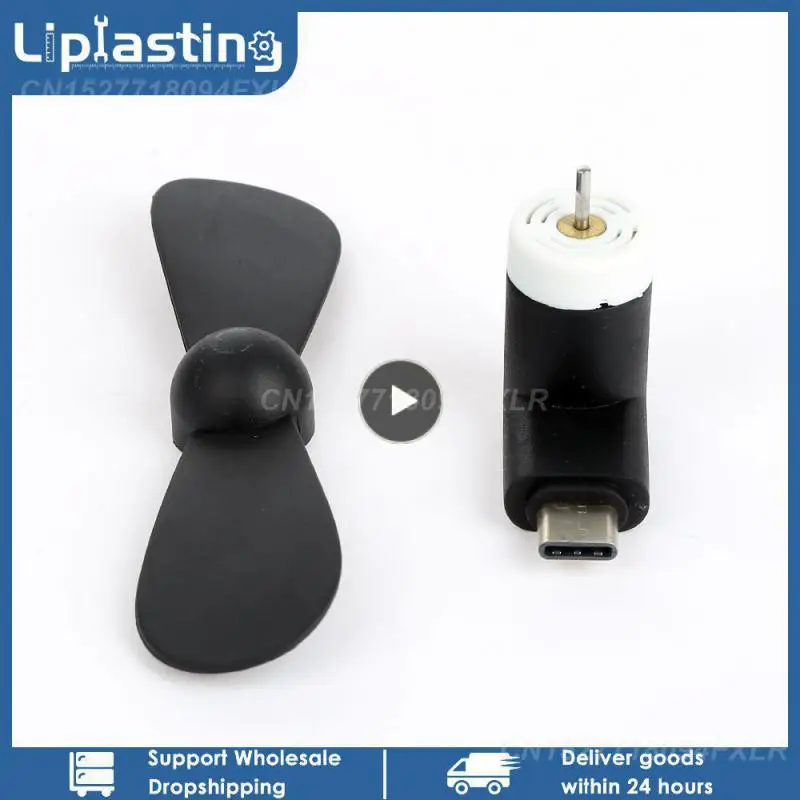 

1~8PCS Portable Mini Fan 5V 1W Low Power 3.1 Type C Port Mobile Phone Fan Cooling Fan Suitable For Tpye C Smartphone Accessories