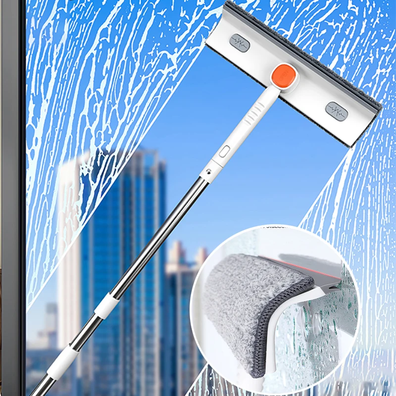 

Window Cleaning Mop, Multifunctional Retractable Window Broom Household Cleaning Tool