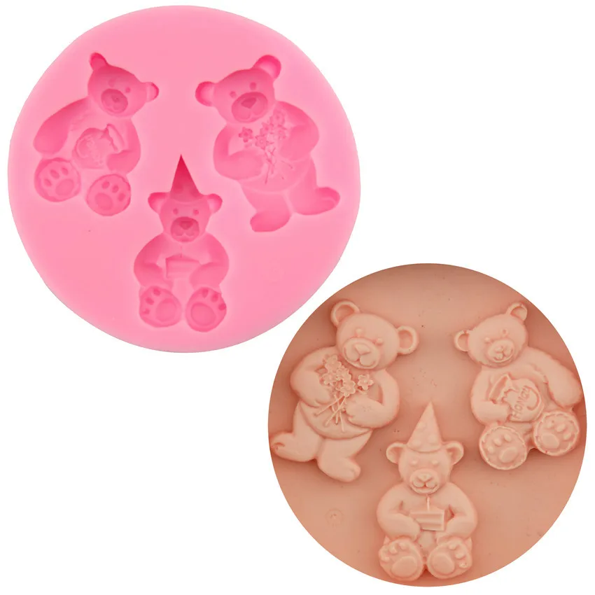 

Cub chocolate DIY Fondant cake cookie baking tool liquid silicone mold