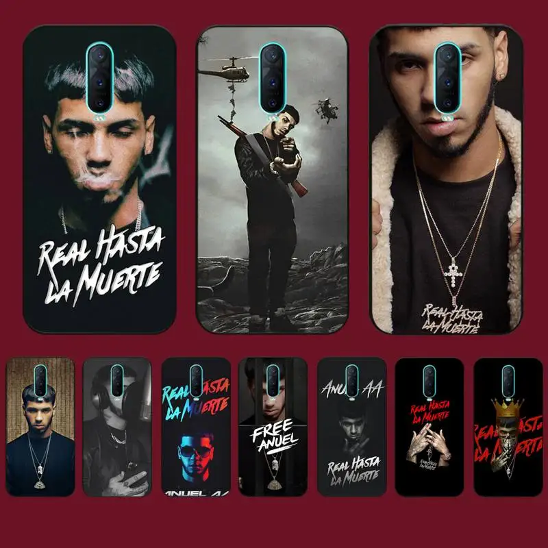 

Anuel AA Phone Case for Vivo Y91C Y11 17 19 17 67 81 Oppo A9 2020 Realme c3