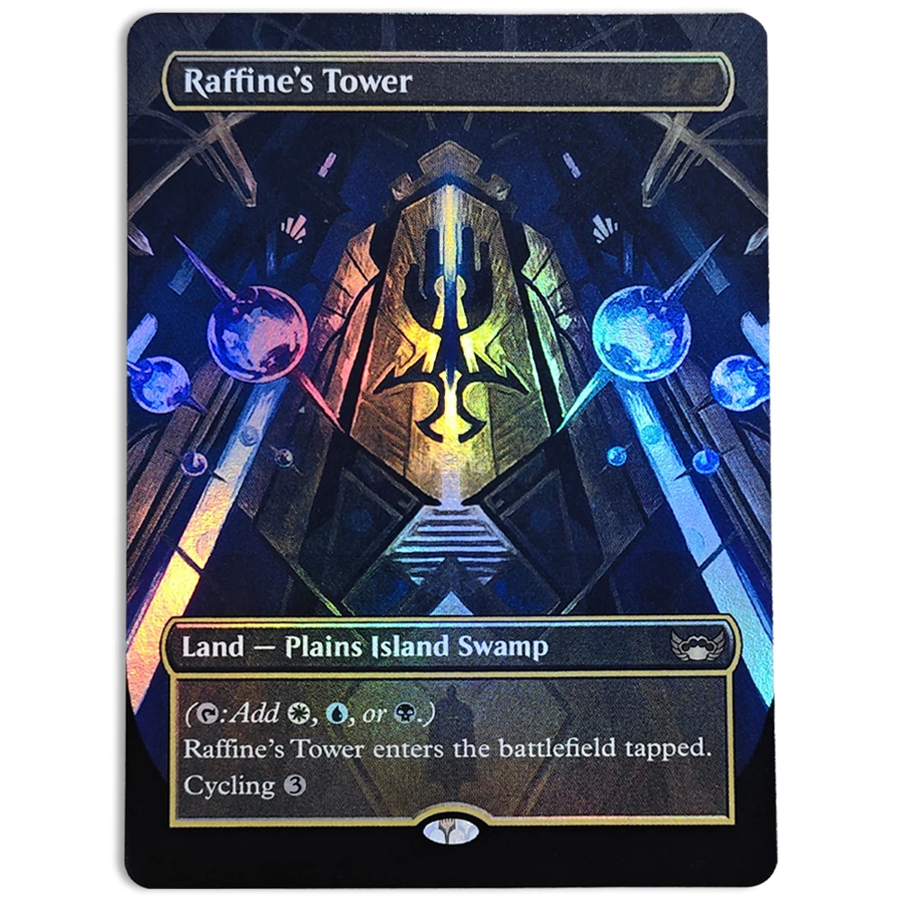 Фото Коллекционные эксклюзивные фольгированные игровые карты TCG: Полевые испытательные площадки Зиаторы/Башня Раффина/Штаб-квартира Спары/Лаунж Зекандера/Сад Джетмира №3