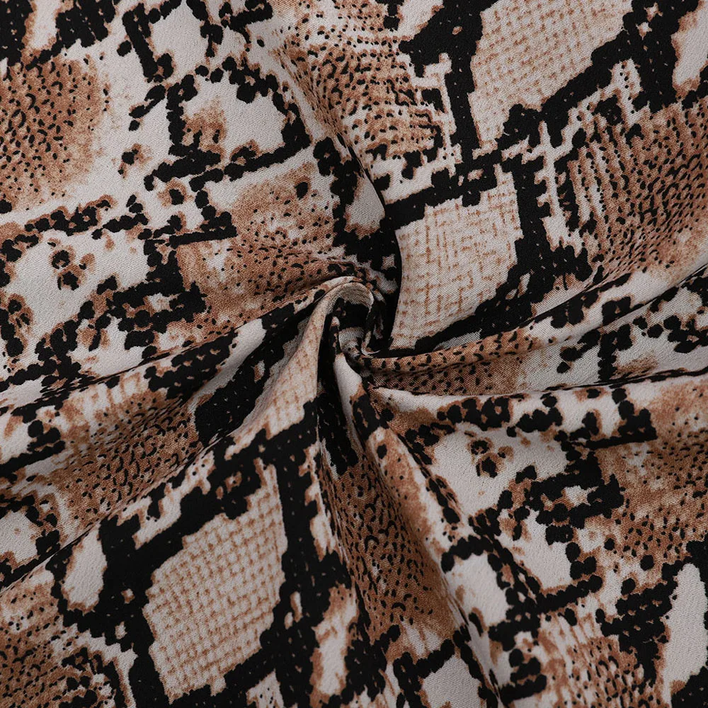 Женский блейзер со змеиным принтом костюм с длинным рукавом пальто байкерская