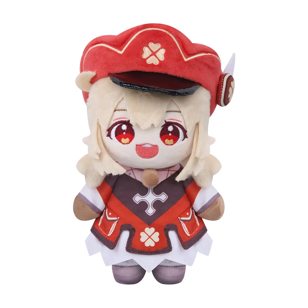 Game Genshin Impact Klee Plushies Stuffed Toys with Removable Clothes Cute Plush Toy for Girls Birthday Gift Size 20cm