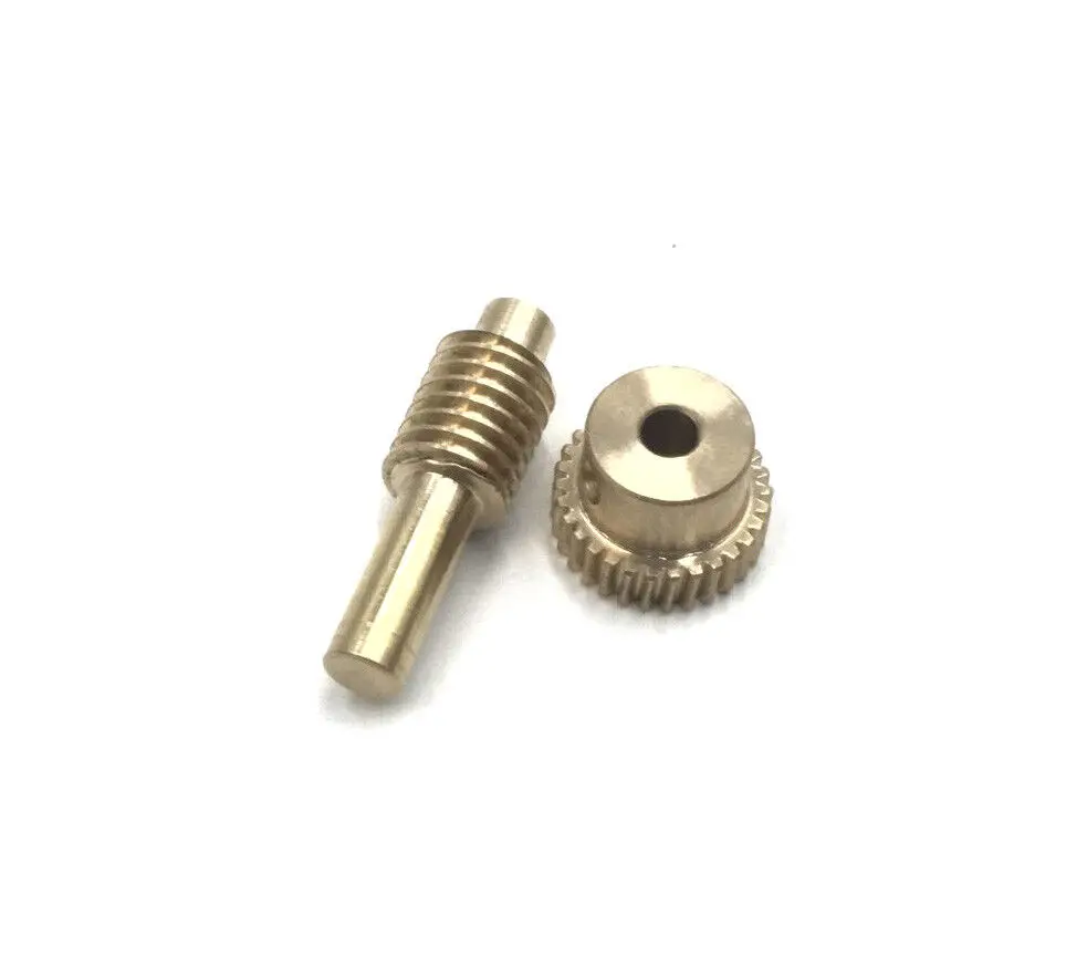 

0.5 Modulus 20 to 60 Teeth Worm Gear and Shaft Drive Gearbox - Select Size