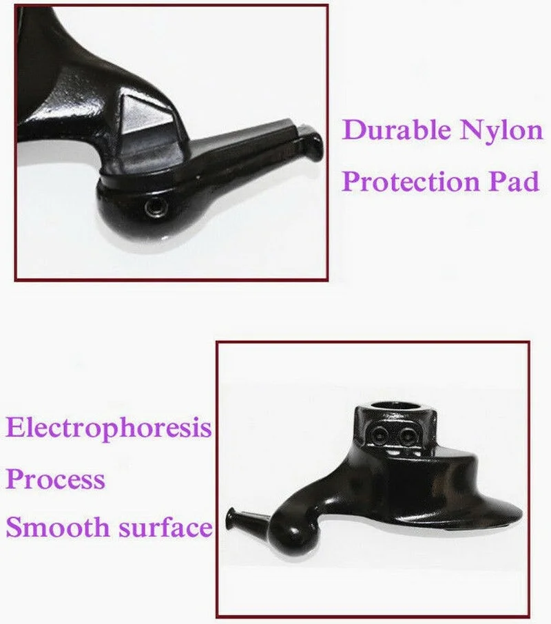 1 шт. прочная металлическая головка для шиномонтажа из нержавеющей стали