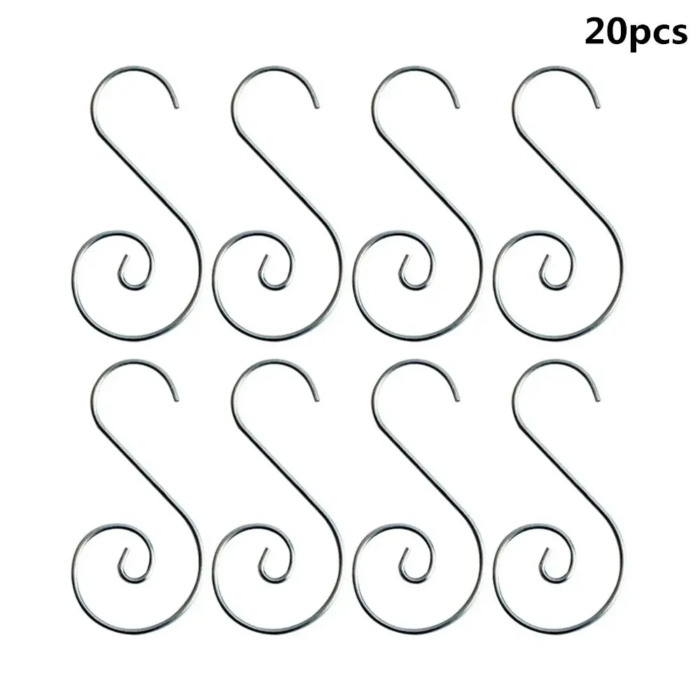 

Металлические S-образные крючки 20 шт.