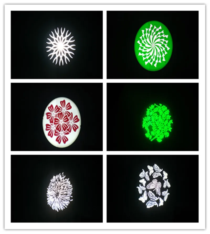 1 шт. Gobo Mini Spot 100 Вт светодиодный светильник с подвижной головкой для ночного клуба