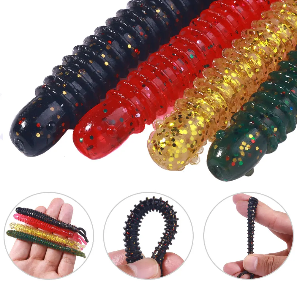 6 шт. мягкие силиконовые рыболовные приманки 12 см 10 5