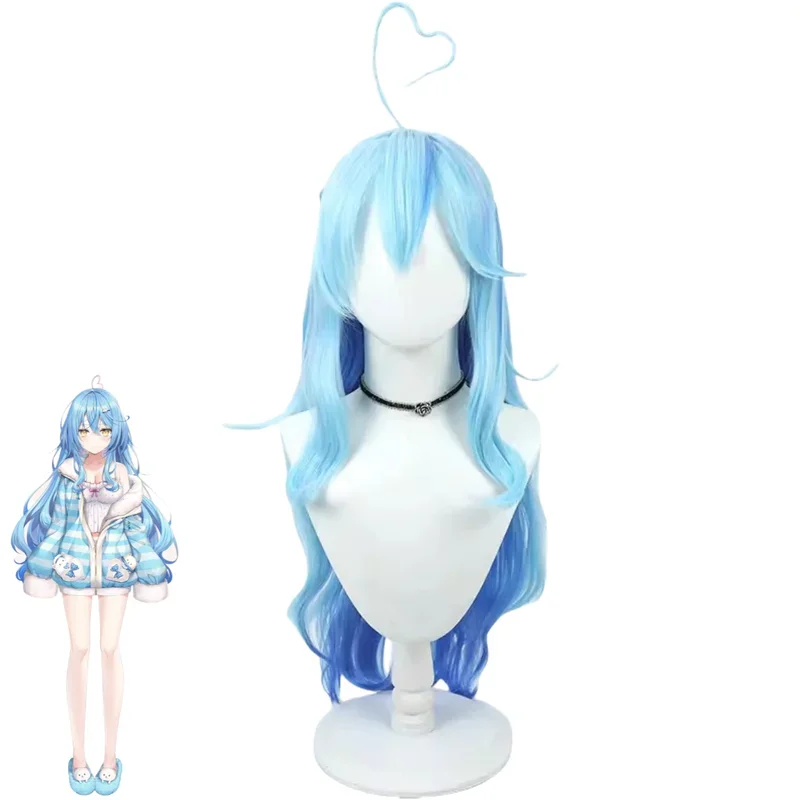 YouTuber VTuber Hololive Yukihana Lamy Wamy NePoLaBo косплей костюм парик аниме Милая Сексуальная