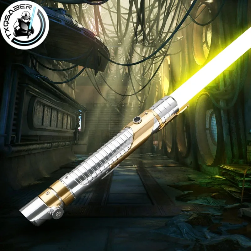 TXQSABER Skeleton Crew SE Световой меч Force Металлическая рукоять Тяжелый дуэльный Bluetooth