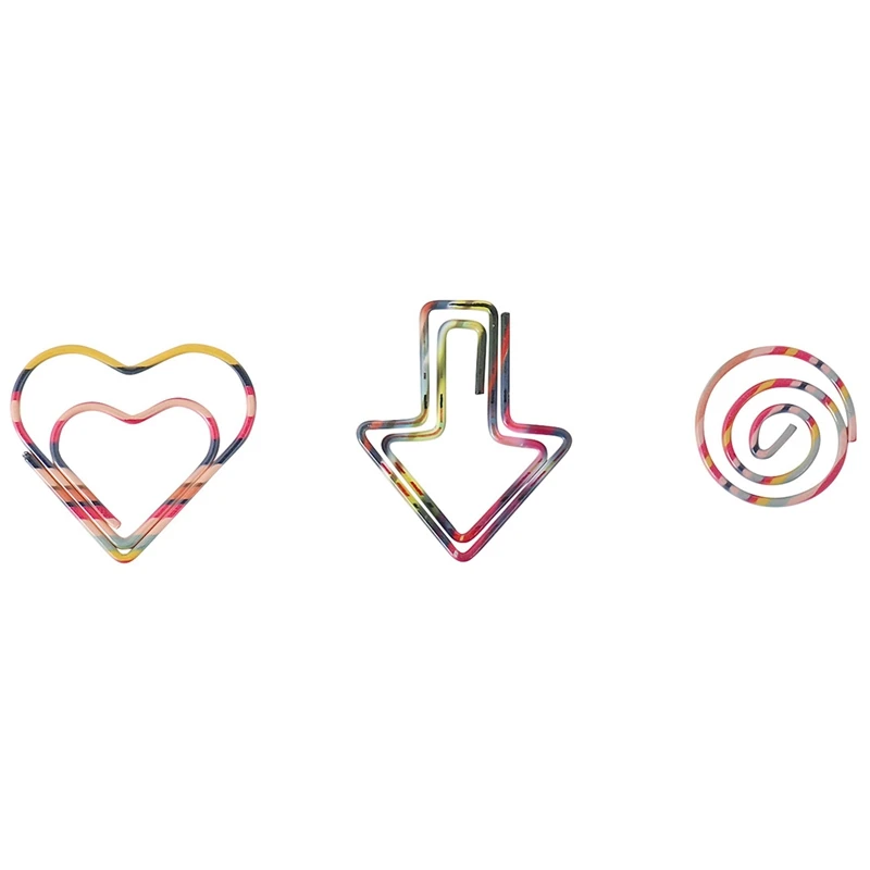 

Creative Paper Clip Special-Shaped Heat Transfer Printing Paper Clip Small Fresh Paper Clip