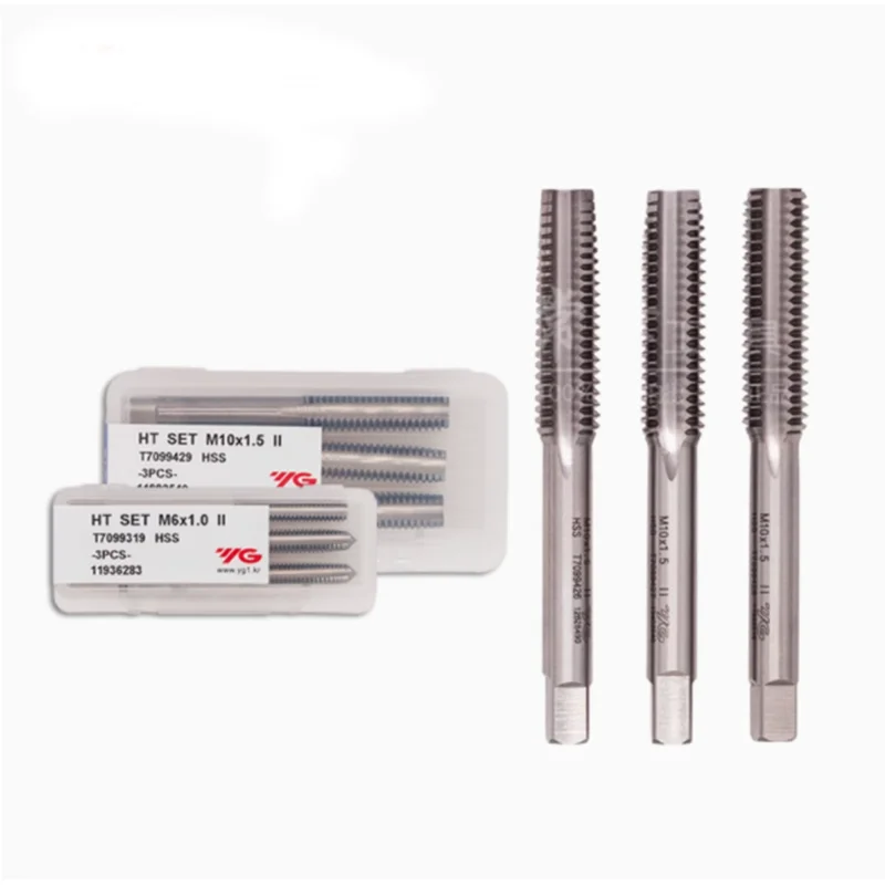

Метчики YRFL Korea YG 3 шт. HSS M1~M20