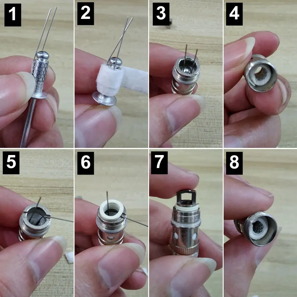 Набор катушек для ремонта сети 0 2 Ом Eleaf Ijust 2/S Istick Pico Melo 3 Mini EC Head Ikuu EC2 аксессуары