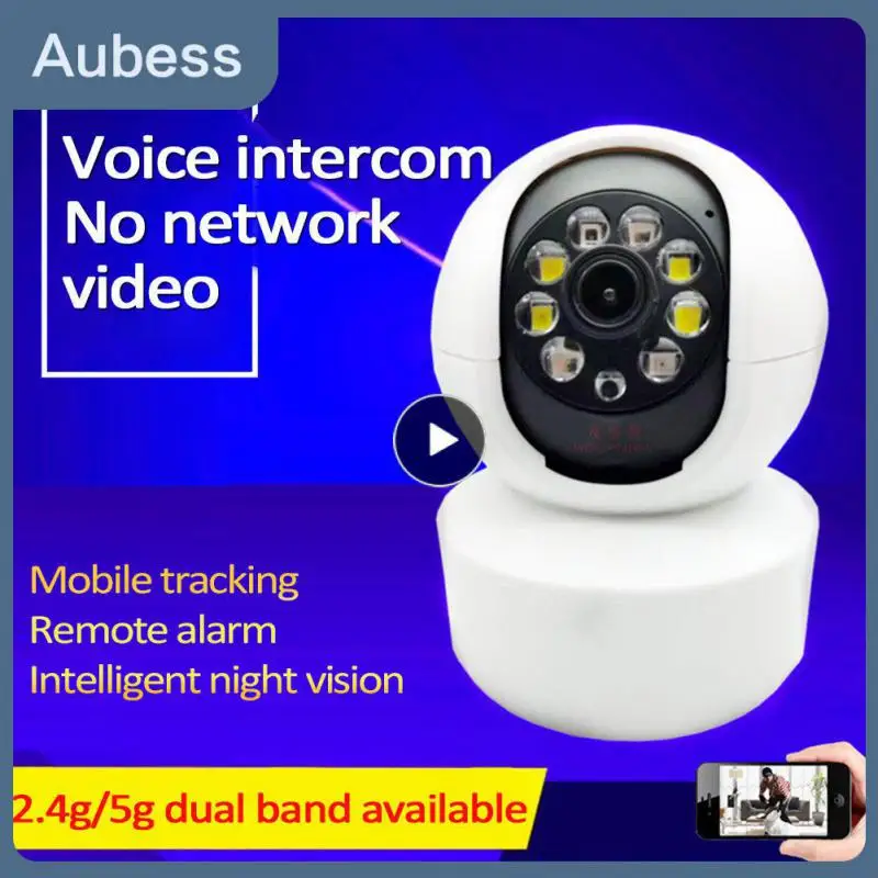 

Indoor Surveillance Camera 1080p Night Vision Wifi Ip Camera Wireless Baby Monitor Smart Home Security Protection Auto Tracking