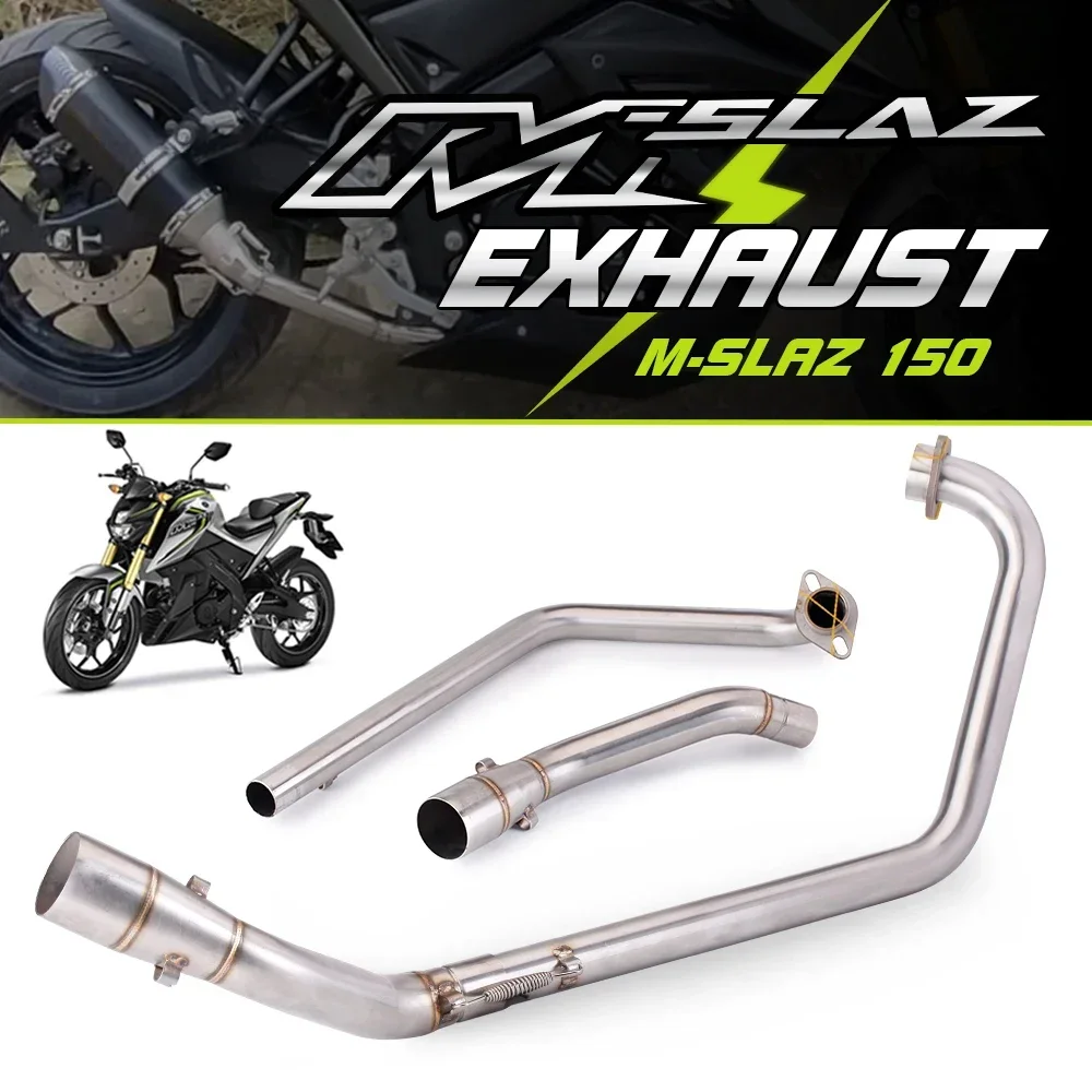 Для YAMAHA MSLAZ 150 выхлопная передняя звено полный выхлопной глушитель без шнуровки 51
