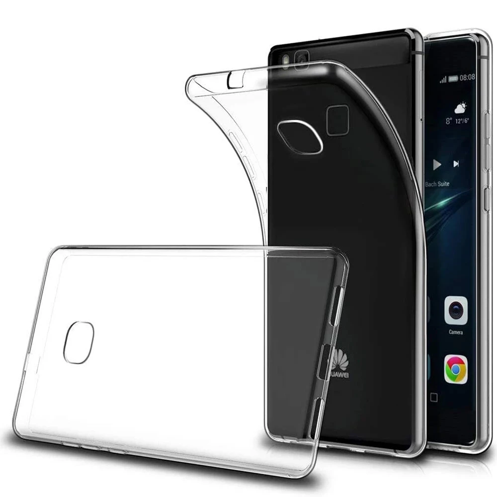 

Transparent Soft Silicone Phone Case For Huawei P9 P10 Lite Plus Clear TPU Bumper Case For Huawei P9 Lite P10 Plus Back Cover