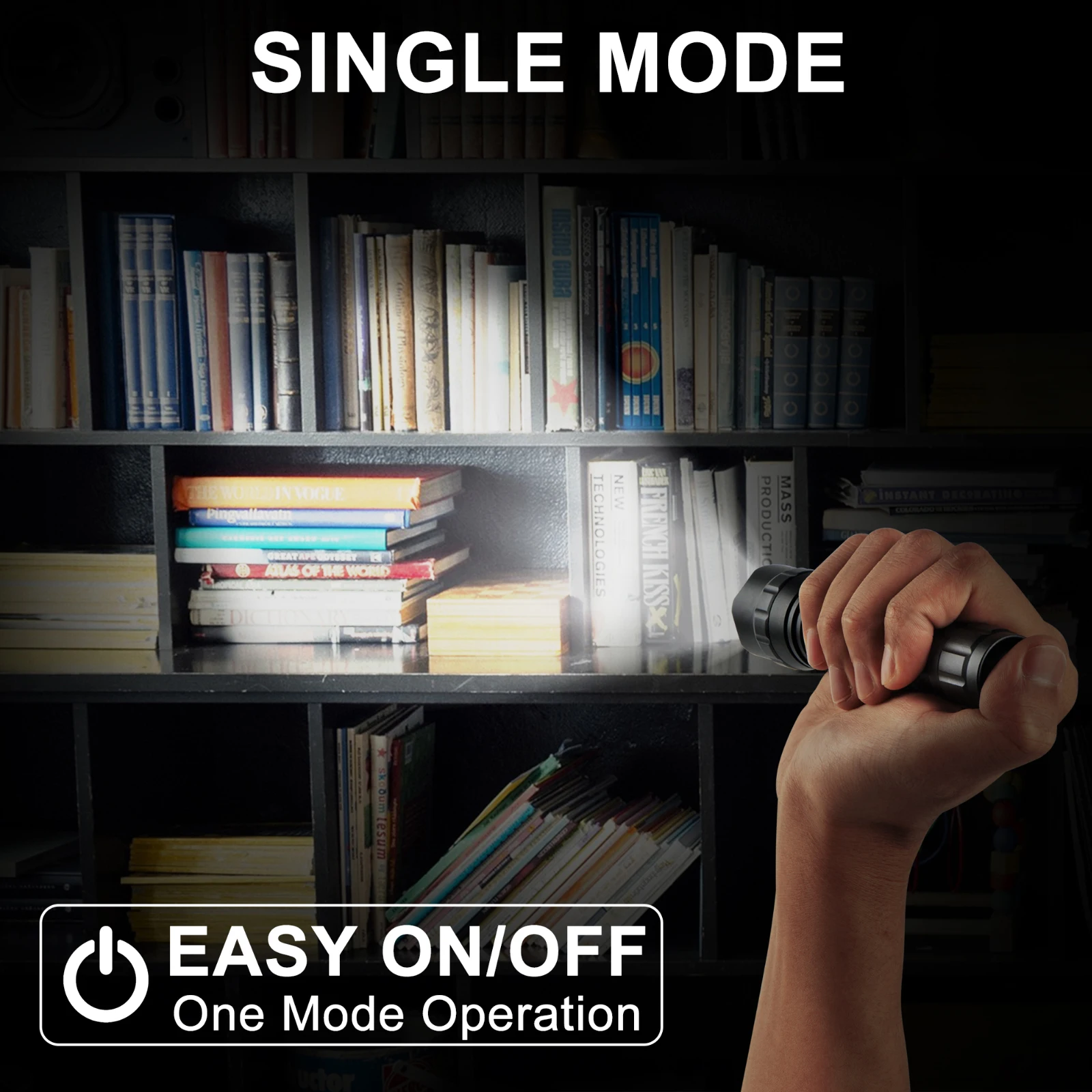 UltraFire 2 Pack WF-501B Тактический полицейский фонарь 1200 люмен Мощный армейский 18650