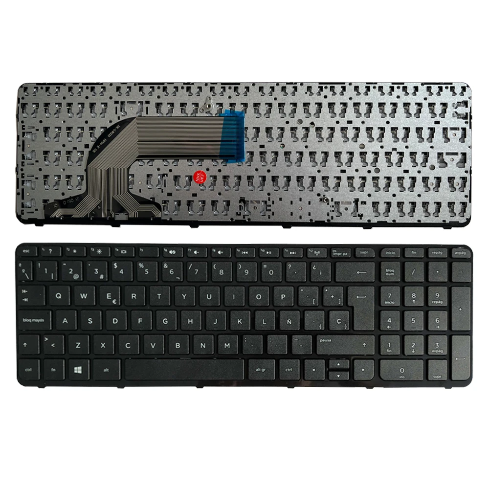 

New Spanish Keyboard For HP 15-g501nr 747141-161 747142-161 747143-161 SP Black