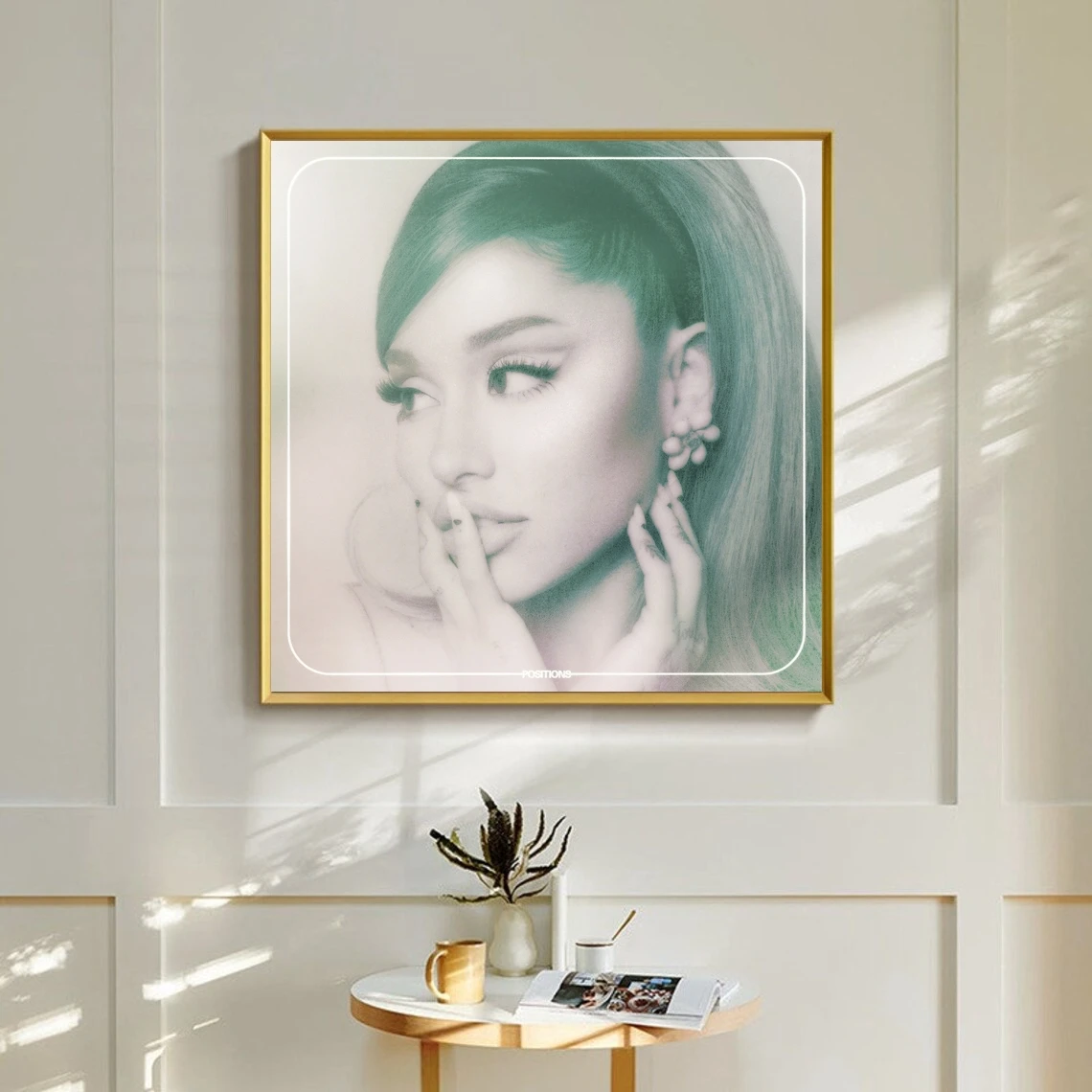 Ariana Grande Positions Music Album Poster Canvas Art Print Home Decor Wall Painting ( No Frame )