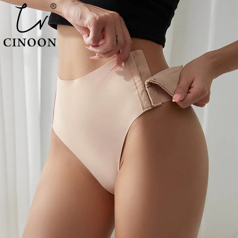 

Женские сексуальные бесшовные трусики CINOON, нижнее белье средней талии, стринги, женские стринги, регулируемое нижнее белье, удобное нижнее ...