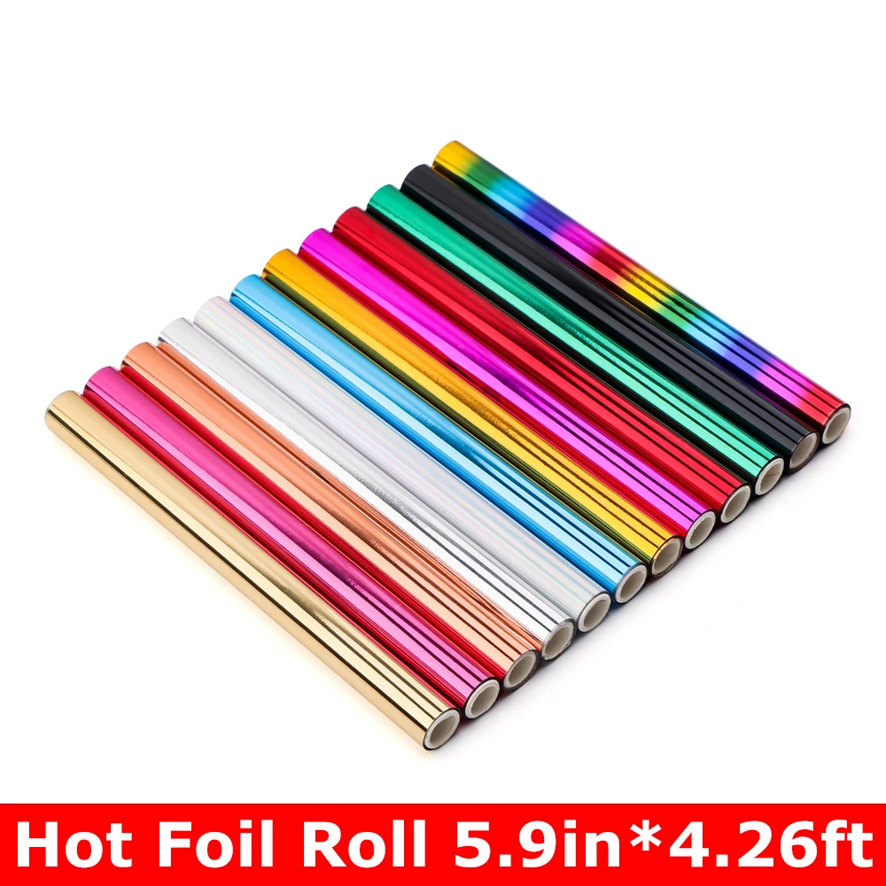 5 9 дюйма * 4 26 фута термоактивированная фольга твердые голографические для цветов